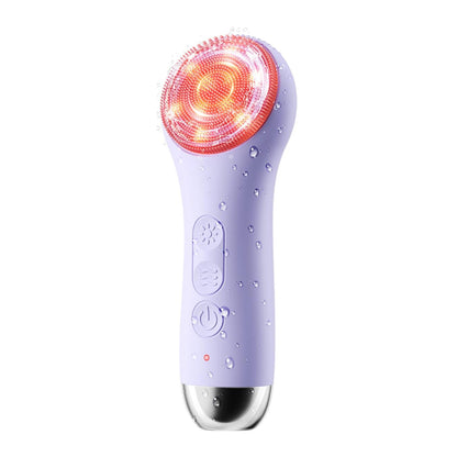 CALİRA Face Scrubber Electric Facial Cleansing Brush with LED Light
