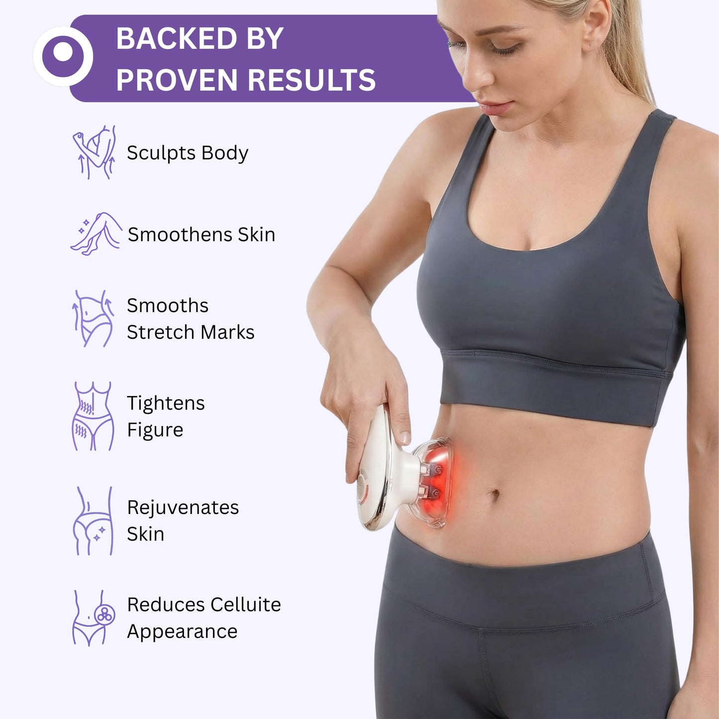CALİRA 3-in-1 Electric Body Sculpting & Cellulite Massager