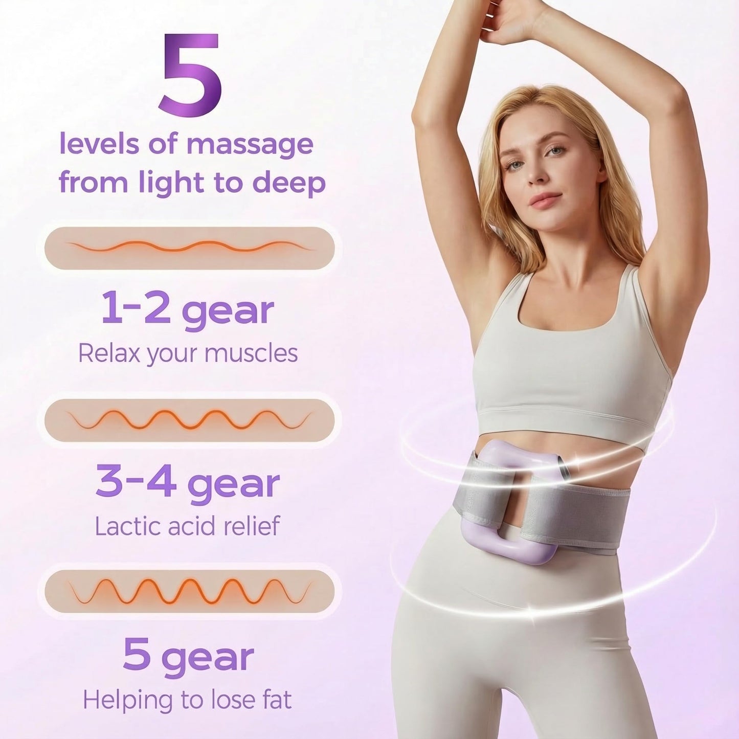 CALİRA Full Body Electric Back & Shoulder Massager