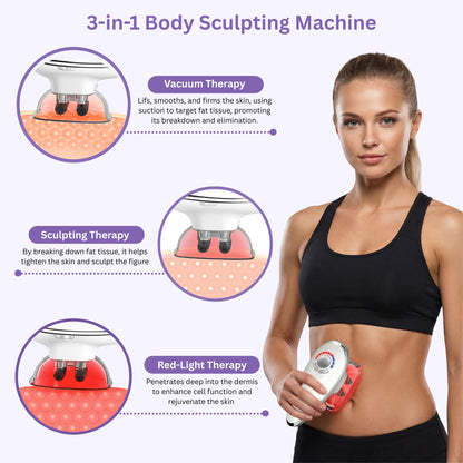 CALİRA 3-in-1 Electric Body Sculpting & Cellulite Massager