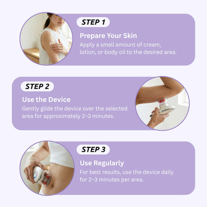 CALİRA 3-in-1 Electric Body Sculpting & Cellulite Massager