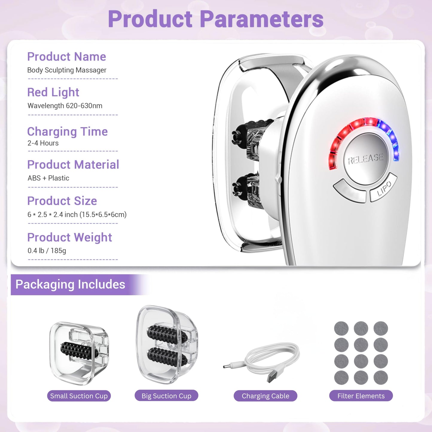 CALİRA 3-in-1 Electric Body Sculpting & Cellulite Massager